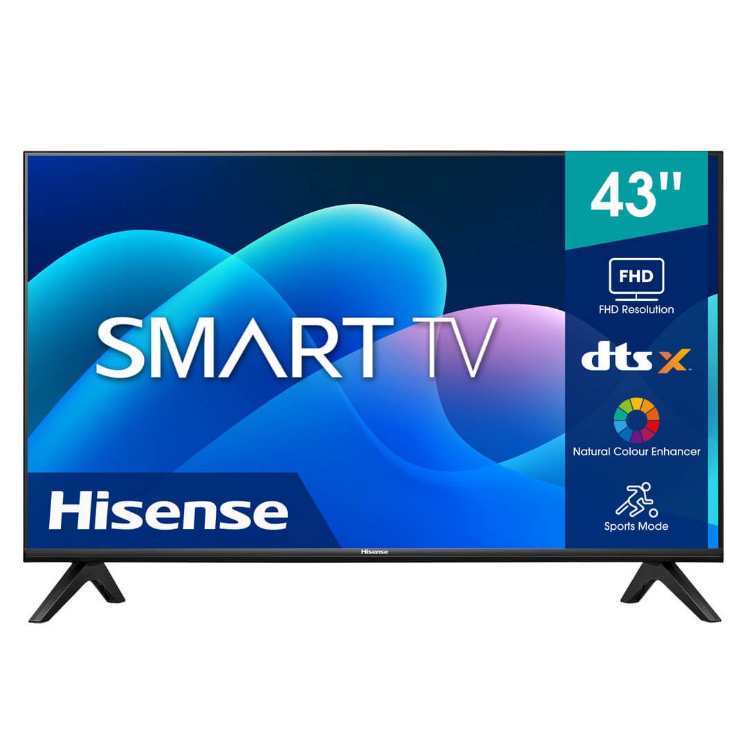 Hisense 43 Inch 43A4KKEN  Smart Frameless A4 Series