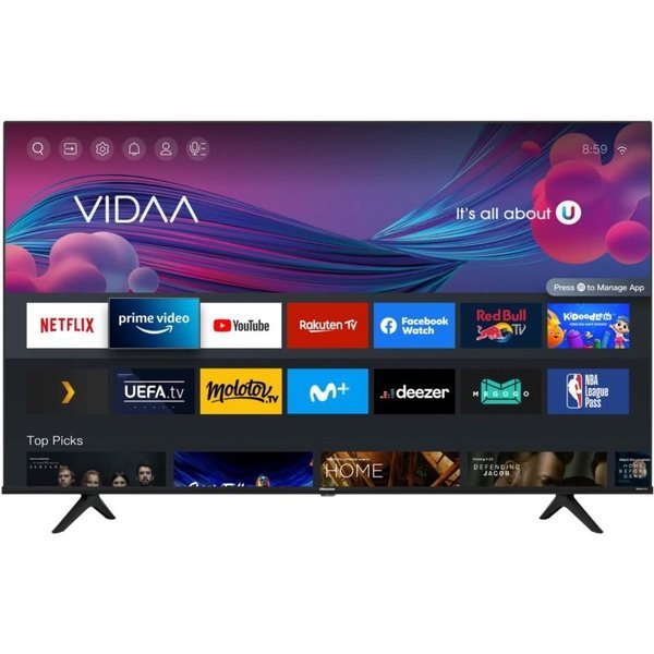 Hisense 65 Inch 65A6KKEN smart 4K UHD Frameless