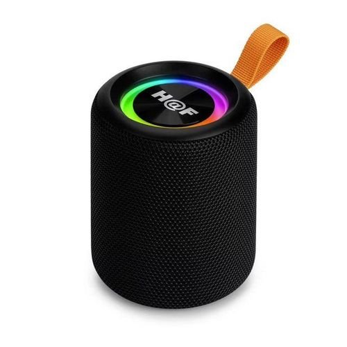 HOF 105 Wireless Bluetooth Speaker – Compact Design, Deep Bass, RGB Lighting Effects