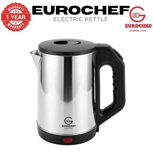 Eurochef EC-K12 2L Stainless Steel Cordless Electric Kettle