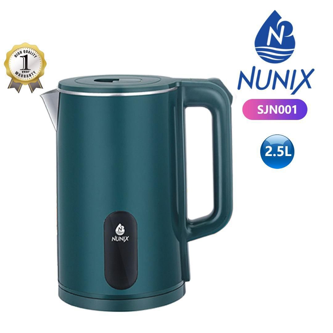 Nunix SJN001 2.5L large capacity electric kettle with automatic shutdown 2200w