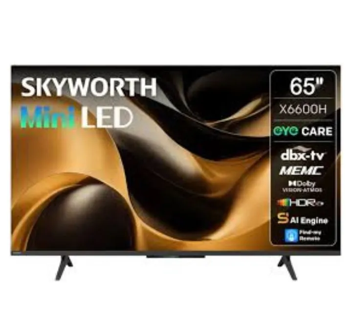 Skyworth 65X6600H 65 Inch Mini QD LED TV